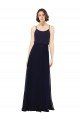 Cheapest Chiffon Bridesmaids Dress with Scoop Neckline UK