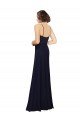 Cheapest Chiffon Bridesmaids Dress with Scoop Neckline UK