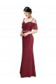 Cheapest Draped Cold Shoulder Long Chiffon Bridesmaid Dress with Spaghetti Straps UK