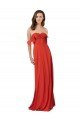 Cheapest Chiffon A-Line Bridesmaid Dress with Ruched Bodice UK