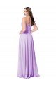 Cheapest Chiffon A-Line Chiffon Bridesmaids Dress with Ruched Bodice UK