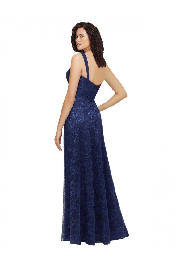 Cheapest Chantilly Lace V-Neck Bridesmaid Dress UK