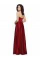 Cheapest Strapless Satin Bridesmaids Dress with Beaded Pocket and Soft Pleating UK