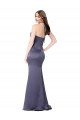 Cheapest Fit and Flare Formal Silky Satin Bridesmaid Dress / Prom Dress UK