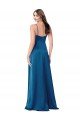 Cheapest Cowl Neck Salky Satin Bridesmaid Dress / Prom Dress UK