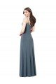 Cheapest Classic Spandex Bridesmaid Dress / Prom Dress with Scoop Neckline UK