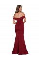 Cheapest Off Shoulder Sleeves Sweetheart Neckline Long Formal Spandex Bridesmaid Dress / Prom Dress UK