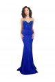 Cheapest Sweetheart Flower Neckline High Neck Formal Crepe Bridesmaid Dress / Prom Dress UK