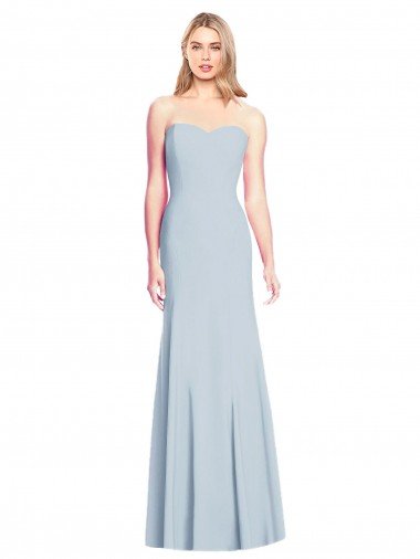 Cheapest Sweetheart Strapless Flared Skirt Maxi Bridesmaid Dress / Prom Dress UK