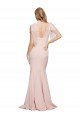 Cheapest Double Bow Full Length Sweetheart Formal Crepe Bridesmaid Dress / Prom Dress with Tulle Overlay UK