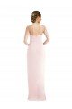 Cheapest Halter Draped Tulip Skirt Maxi Bridesmaid Dress / Prom Dress UK