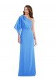 Cheapest One Shoulder Bell Sleeves Trumpet Bridesmaid Dress / Prom Dress UK