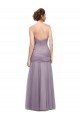 Cheapest Draped Long Mermaid Sweetheart Tulle Bridesmaid Dress UK