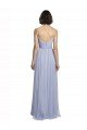 Cheapest Spaghetti Strap Tulle Bridesmaids Dress with Ruched Bodice UK