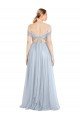 Cheapest Sweetheart Neckline Off the Shoulder Tulle Bridesmaid Dress UK